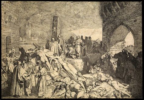 The Black Death Pandemic, A Devastating Plague Ravaging Medieval Egypt and Triggering Social and Economic Upheaval