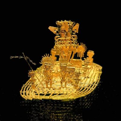 The Muisca Gold Offering Ritual: A Glimpse into Pre-Columbian Power and Religious Beliefs